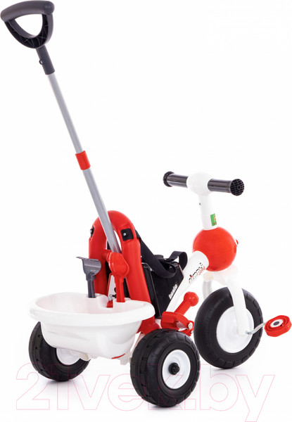 Изображение товара Трехколесный велосипед с ручкой Полесье Базик / 46215