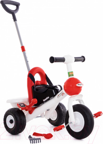 Изображение товара Трехколесный велосипед с ручкой Полесье Базик / 46215