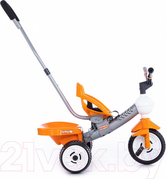 Изображение товара Трехколесный велосипед с ручкой Полесье Дидактик / 46338