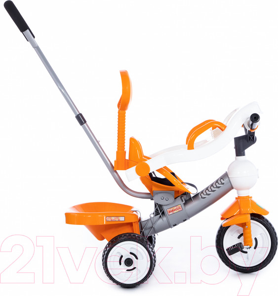 Изображение товара Трехколесный велосипед с ручкой Полесье Дидактик / 46345