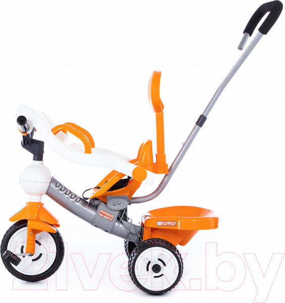 Изображение товара Трехколесный велосипед с ручкой Полесье Дидактик / 46345