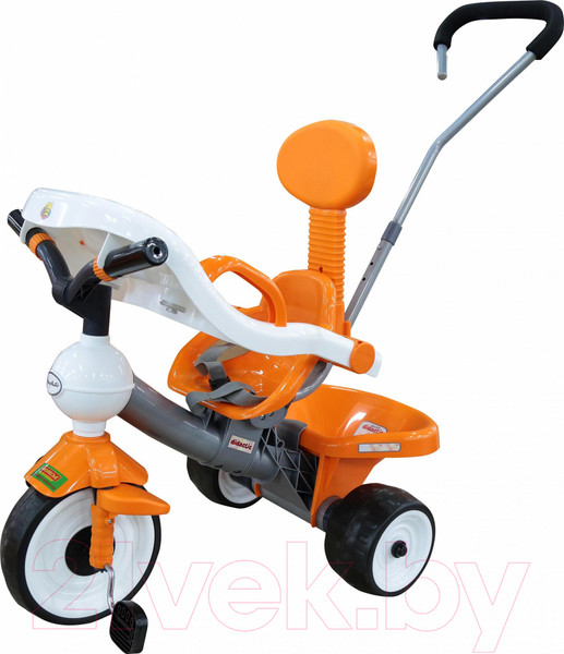Изображение товара Трехколесный велосипед с ручкой Полесье Дидактик №2 / 46376