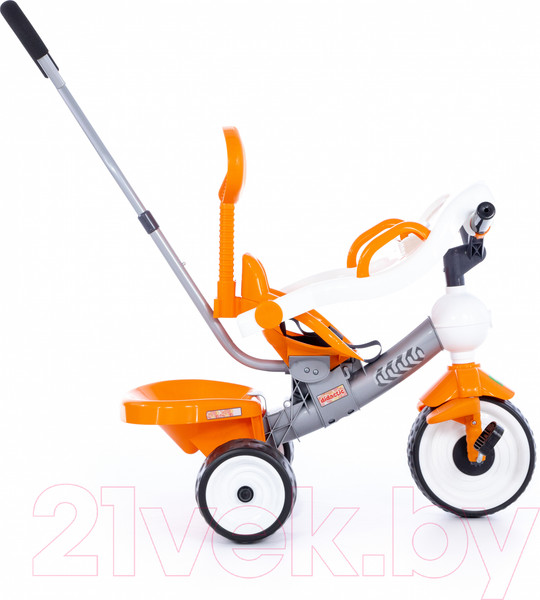 Изображение товара Трехколесный велосипед с ручкой Полесье Дидактик №2 / 46376