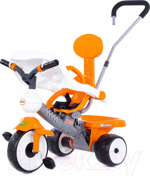 Изображение товара Трехколесный велосипед с ручкой Полесье Дидактик №2 / 46376