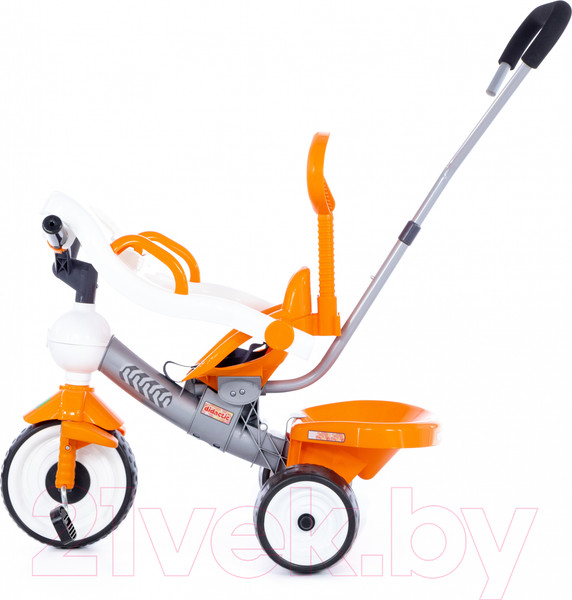 Изображение товара Трехколесный велосипед с ручкой Полесье Дидактик №2 / 46376