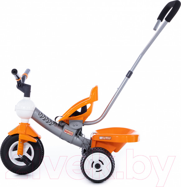 Изображение товара Трехколесный велосипед с ручкой Полесье Дидактик №3 / 46390