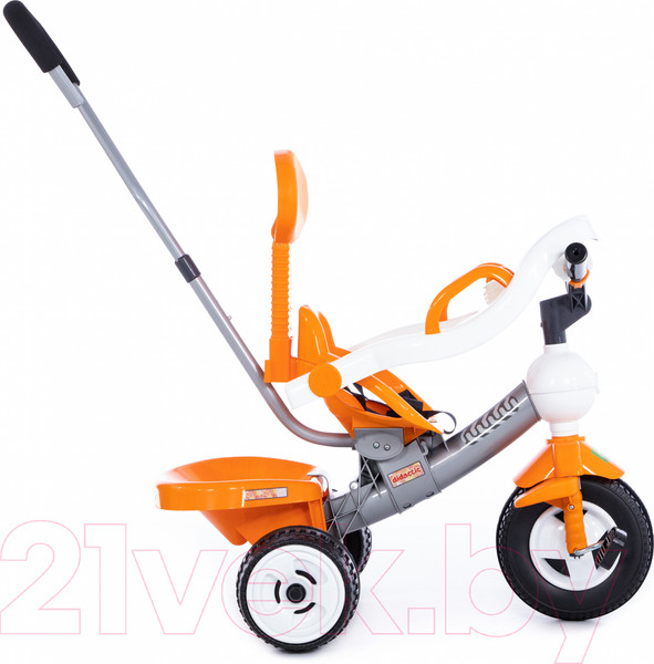 Изображение товара Трехколесный велосипед с ручкой Полесье Дидактик №3 / 46406