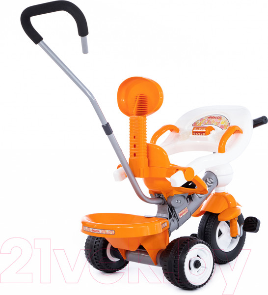 Изображение товара Трехколесный велосипед с ручкой Полесье Дидактик №3 / 46406