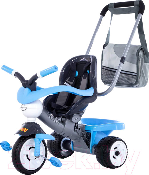 Изображение товара Трехколесный велосипед с ручкой Полесье Амиго / 46659