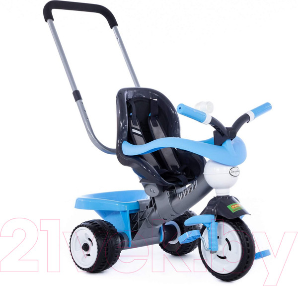 Изображение товара Трехколесный велосипед с ручкой Полесье Амиго / 46703