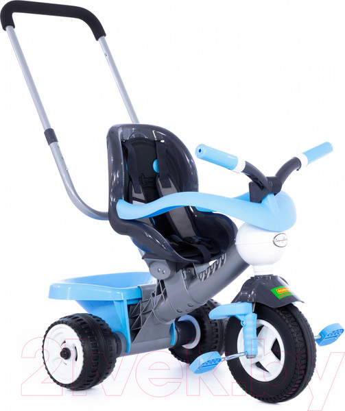Изображение товара Трехколесный велосипед с ручкой Полесье Амиго №3 / 46680