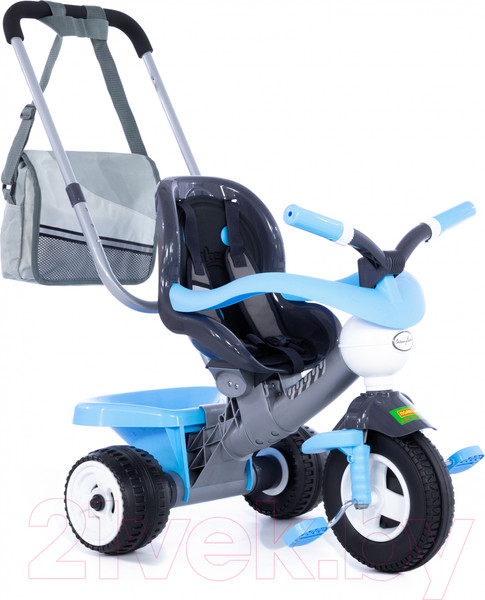 Изображение товара Трехколесный велосипед с ручкой Полесье Амиго №3 / 46697