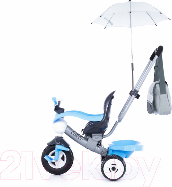 Изображение товара Трехколесный велосипед с ручкой Полесье Амиго №3 / 46949