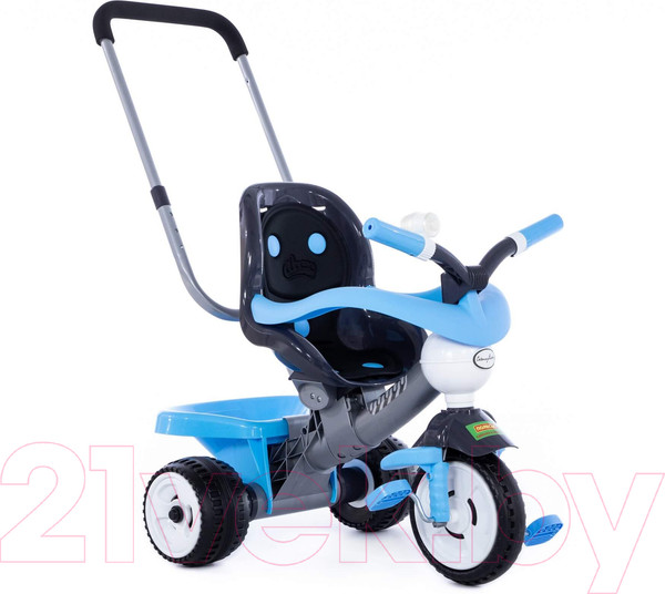 Изображение товара Трехколесный велосипед с ручкой Полесье Амиго / 46819