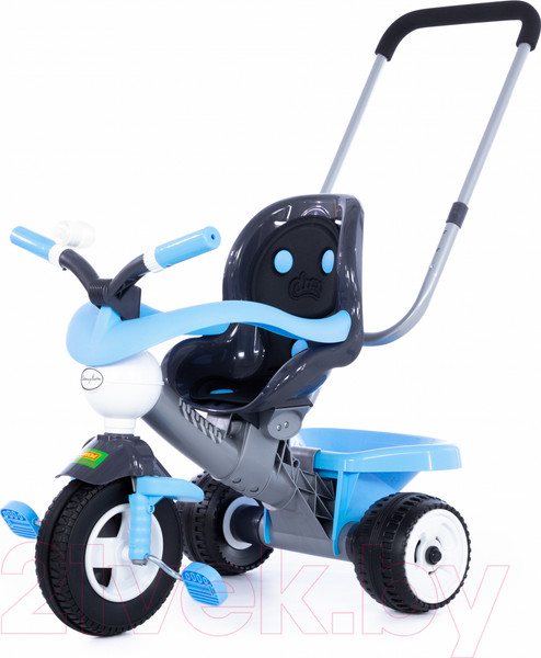 Изображение товара Трехколесный велосипед с ручкой Полесье Амиго №3 / 46833