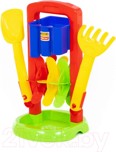 Изображение товара Набор игрушек для песочницы Полесье №413 / 38357