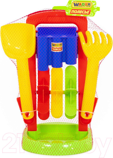 Изображение товара Набор игрушек для песочницы Полесье №413 / 38357