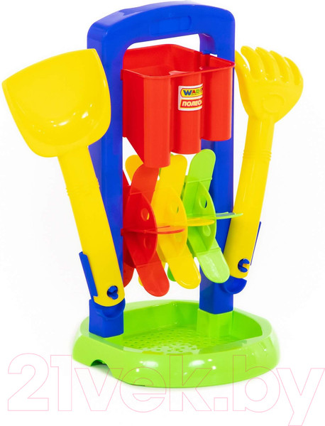 Изображение товара Набор игрушек для песочницы Полесье №413 / 38357