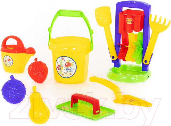 Изображение товара Набор игрушек для песочницы Полесье №457 / 42224