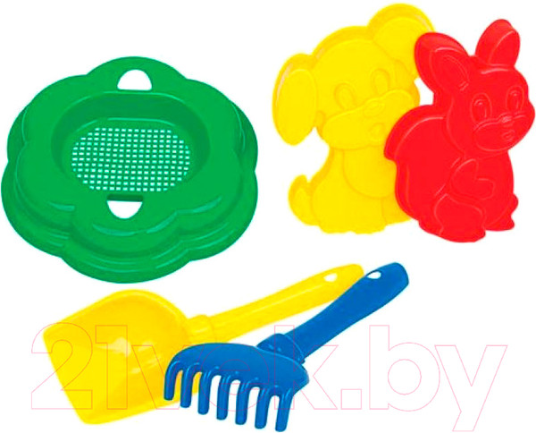 Изображение товара Набор игрушек для песочницы Полесье №88 / 7186