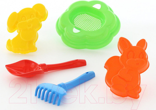 Изображение товара Набор игрушек для песочницы Полесье №88 / 7186