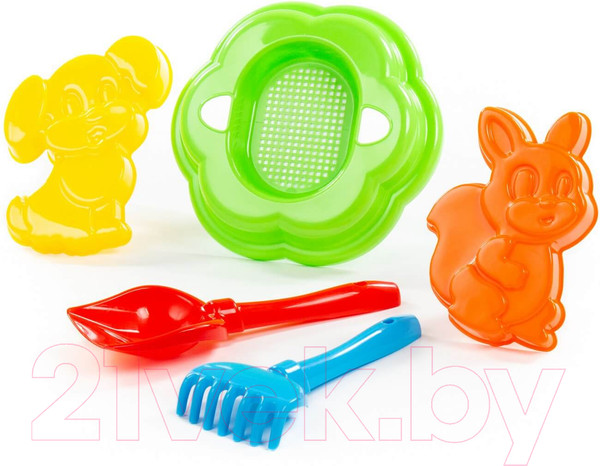 Изображение товара Набор игрушек для песочницы Полесье №88 / 7186