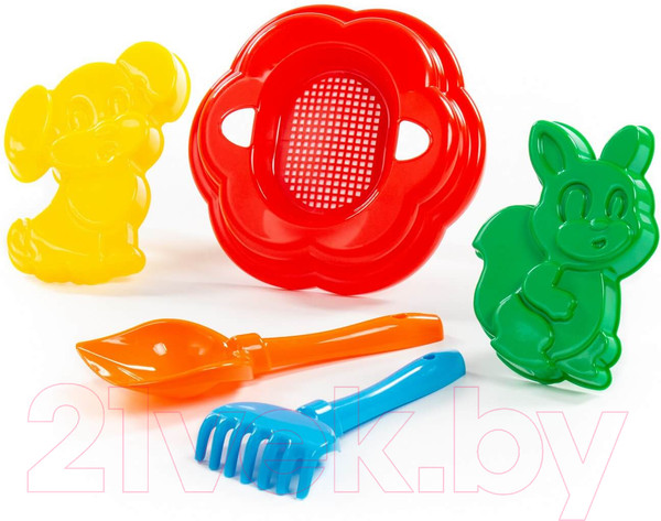 Изображение товара Набор игрушек для песочницы Полесье №88 / 7186