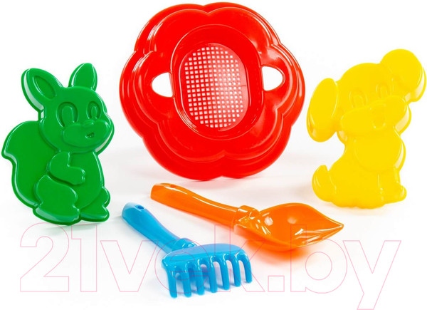 Изображение товара Набор игрушек для песочницы Полесье №88 / 7186