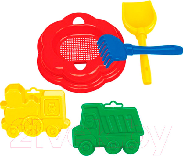 Изображение товара Набор игрушек для песочницы Полесье №89 / 7193