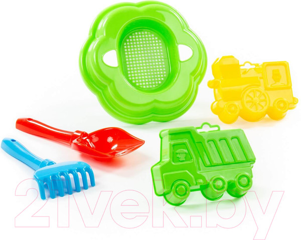 Изображение товара Набор игрушек для песочницы Полесье №89 / 7193