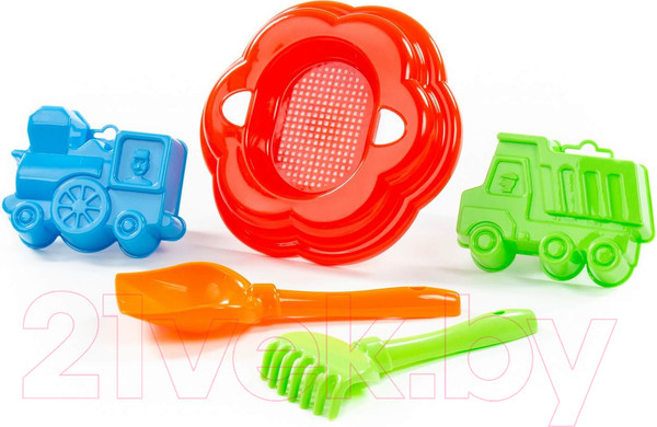 Изображение товара Набор игрушек для песочницы Полесье №89 / 7193