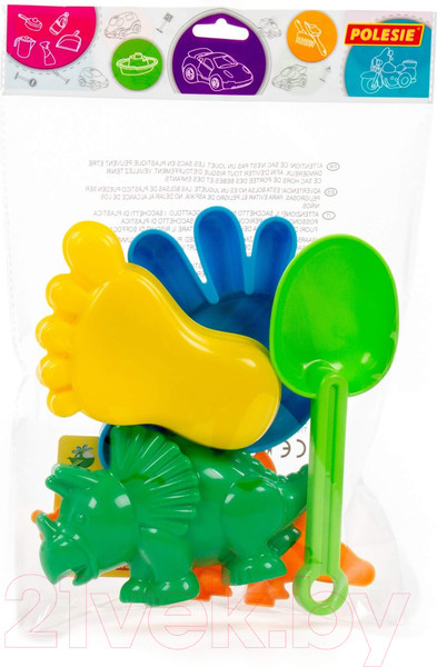 Изображение товара Набор игрушек для песочницы Полесье №371 / 35684