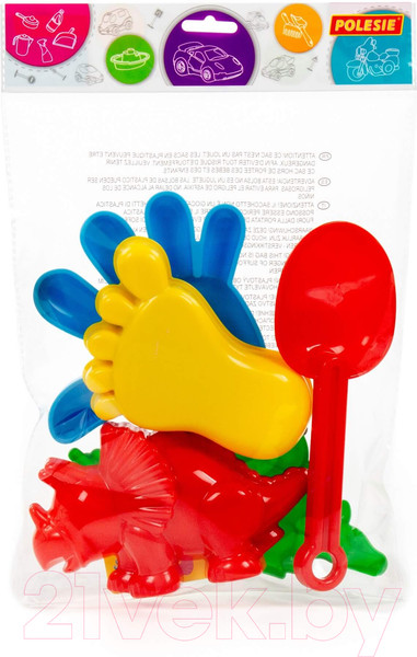 Изображение товара Набор игрушек для песочницы Полесье №371 / 35684