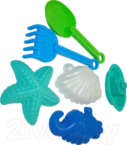 Изображение товара Набор игрушек для песочницы Полесье №372 / 36285