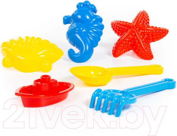 Изображение товара Набор игрушек для песочницы Полесье №372 / 36285