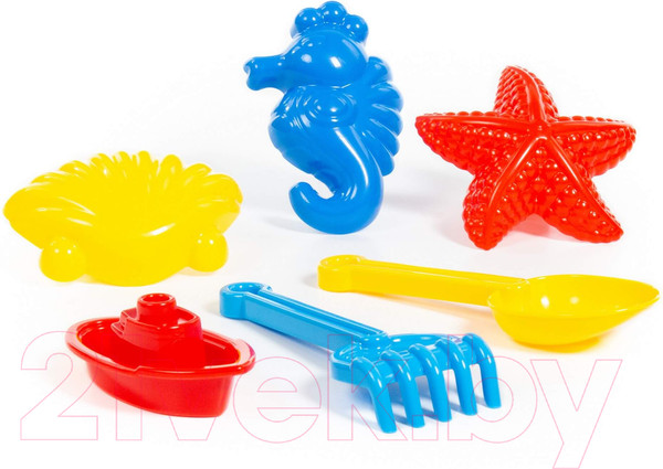 Изображение товара Набор игрушек для песочницы Полесье №372 / 36285