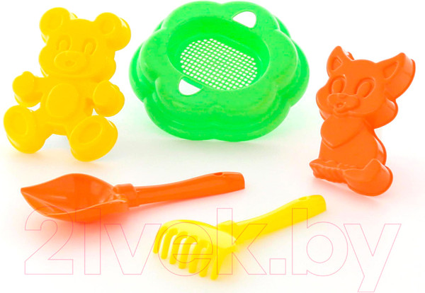 Изображение товара Набор игрушек для песочницы Полесье №90 / 7209