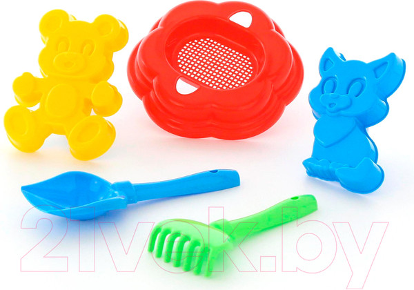 Изображение товара Набор игрушек для песочницы Полесье №90 / 7209