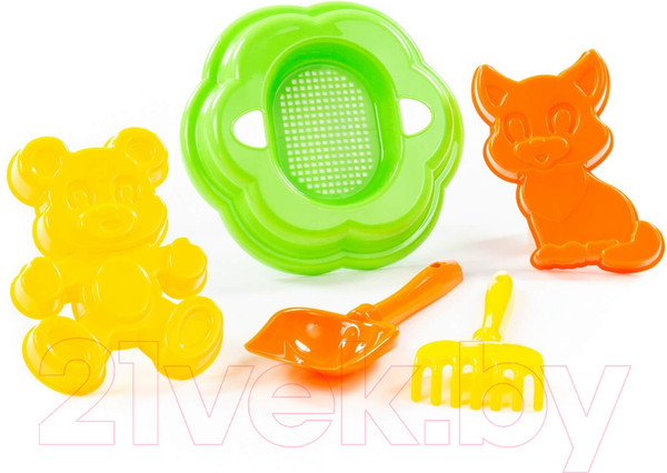 Изображение товара Набор игрушек для песочницы Полесье №90 / 7209