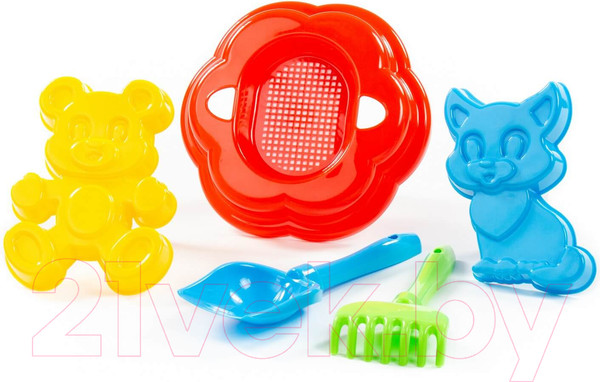 Изображение товара Набор игрушек для песочницы Полесье №90 / 7209