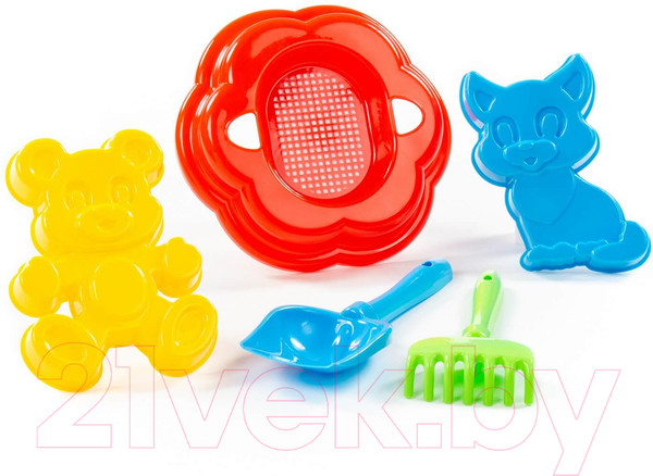 Изображение товара Набор игрушек для песочницы Полесье №90 / 7209