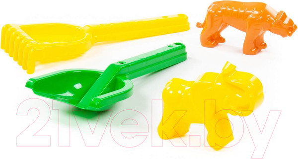 Изображение товара Набор игрушек для песочницы Полесье №566 / 57594