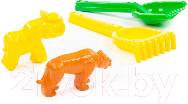 Изображение товара Набор игрушек для песочницы Полесье №566 / 57594