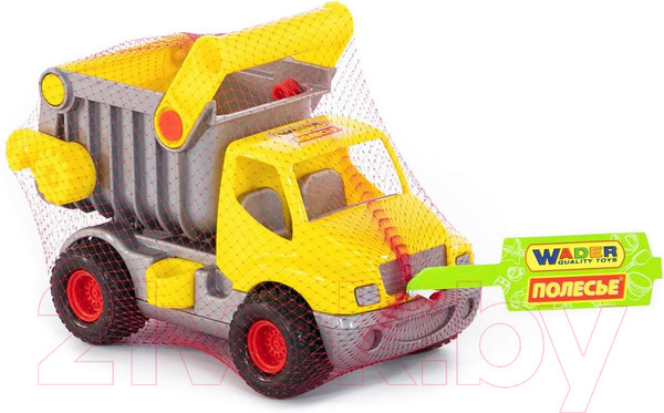 Изображение товара Самосвал игрушечный Полесье КонсТрак / 0407 (желтый, в сеточке)
