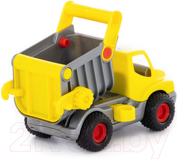 Изображение товара Самосвал игрушечный Полесье КонсТрак / 0407 (желтый, в сеточке)