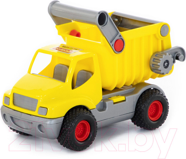 Изображение товара Самосвал игрушечный Полесье КонсТрак / 0407 (желтый, в сеточке)