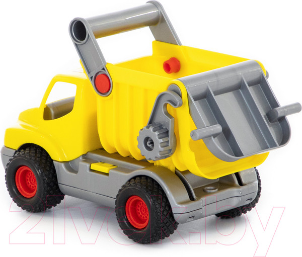 Изображение товара Самосвал игрушечный Полесье КонсТрак / 0407 (желтый, в сеточке)