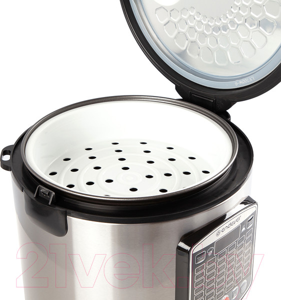 Изображение товара Мультиварка Endever Vita 90 (черный/сталь)
