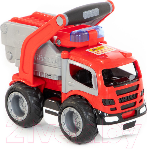 Изображение товара Автомобиль игрушечный Полесье Пожарный автомобиль ГрипТрак / 0872 (в сеточке)
