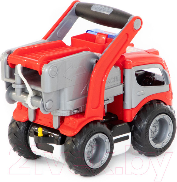 Изображение товара Автомобиль игрушечный Полесье Пожарный автомобиль ГрипТрак / 0872 (в сеточке)